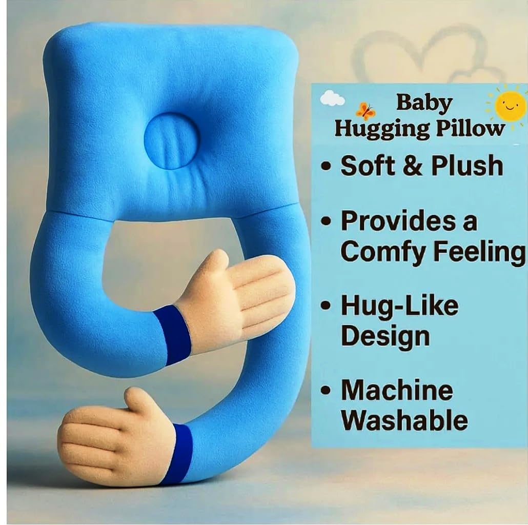 baby hugging pillow