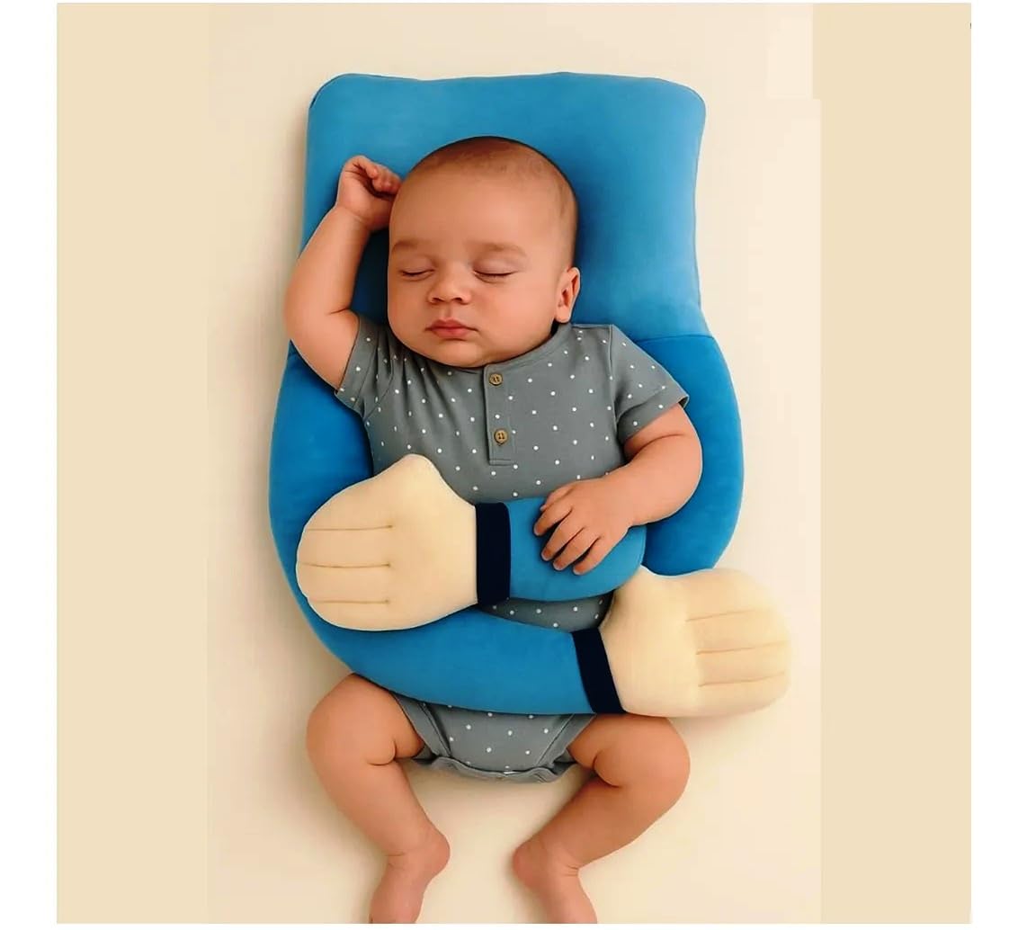 baby hugging pillow