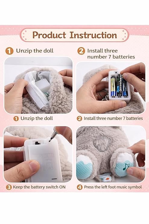 breathing teddy