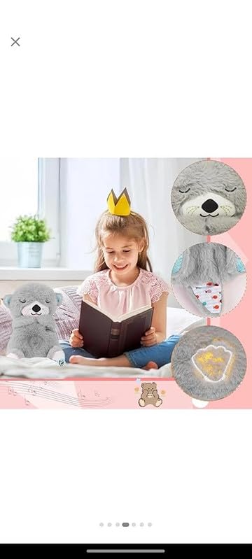 breathing teddy