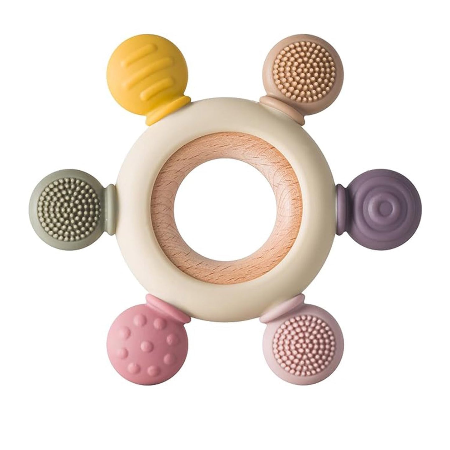 baby silicon teether toy