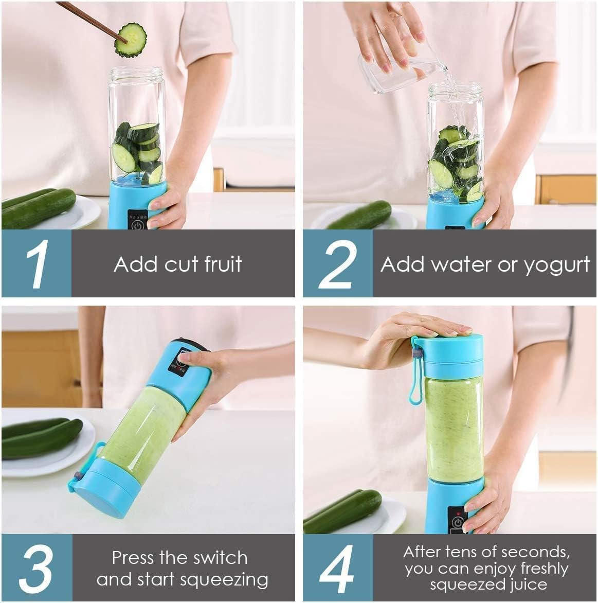 6 blade juicer