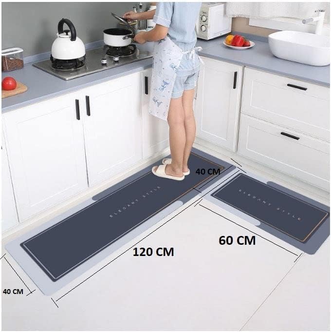 double kitchen mat