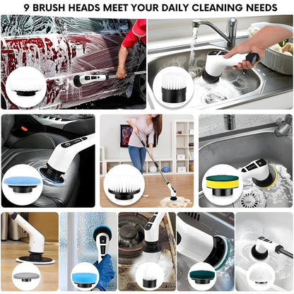 9 in 1 Electric Scrubber