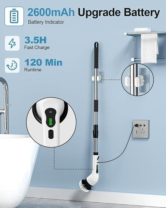 9 in 1 Electric Scrubber