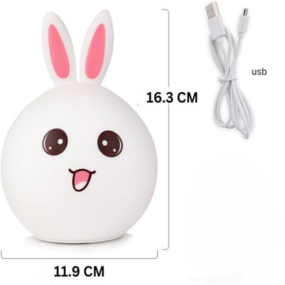 Silicone rabbit lamp