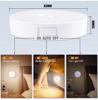 Body sensor light