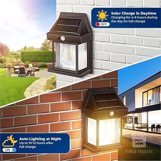 Solar wall lamp