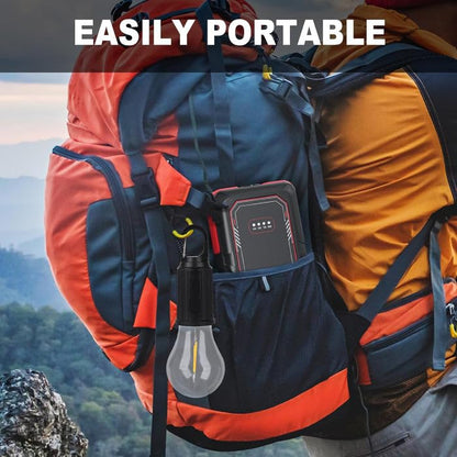Camping solar bulb