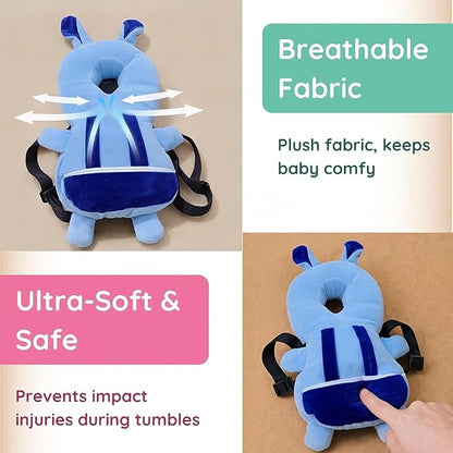 Baby Head Protection Cushion Backpack