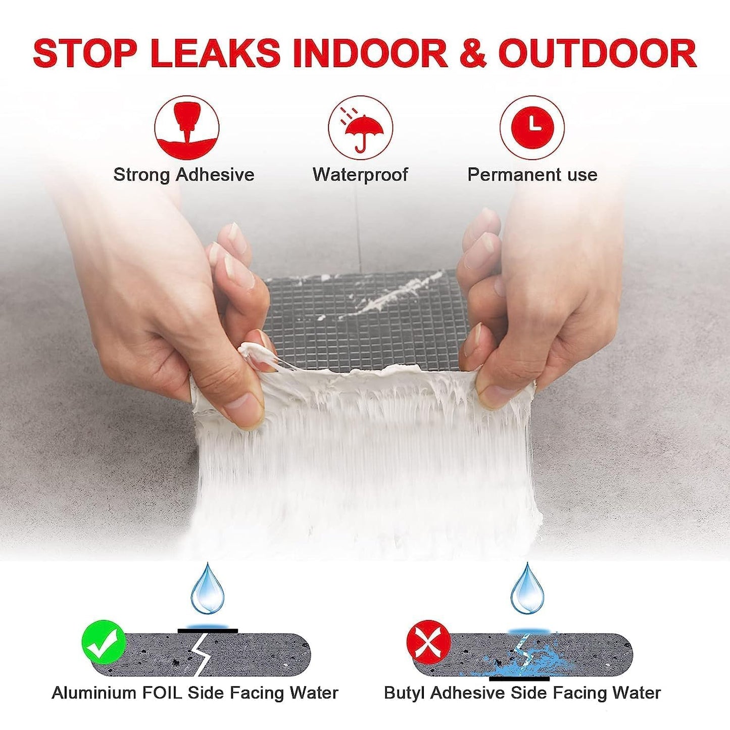 adhesive waterproof tape