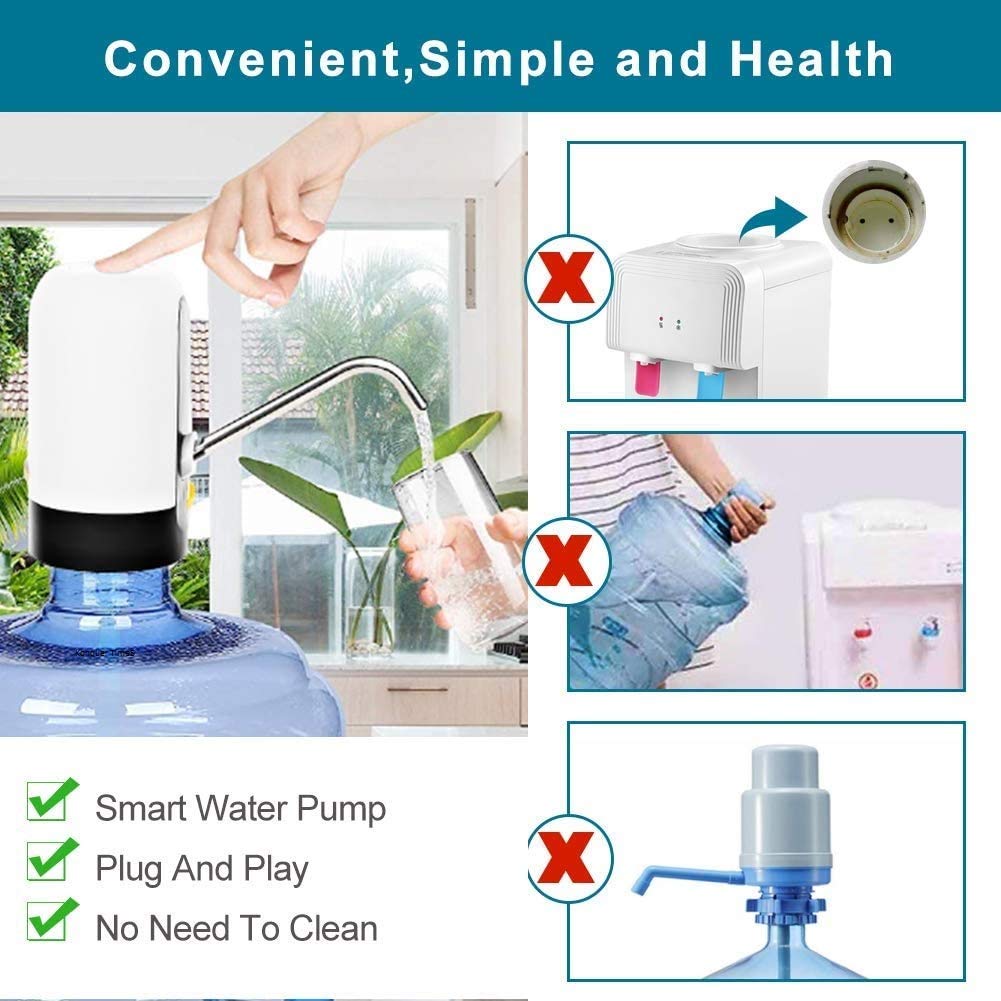 automatic wireless water can dispenser