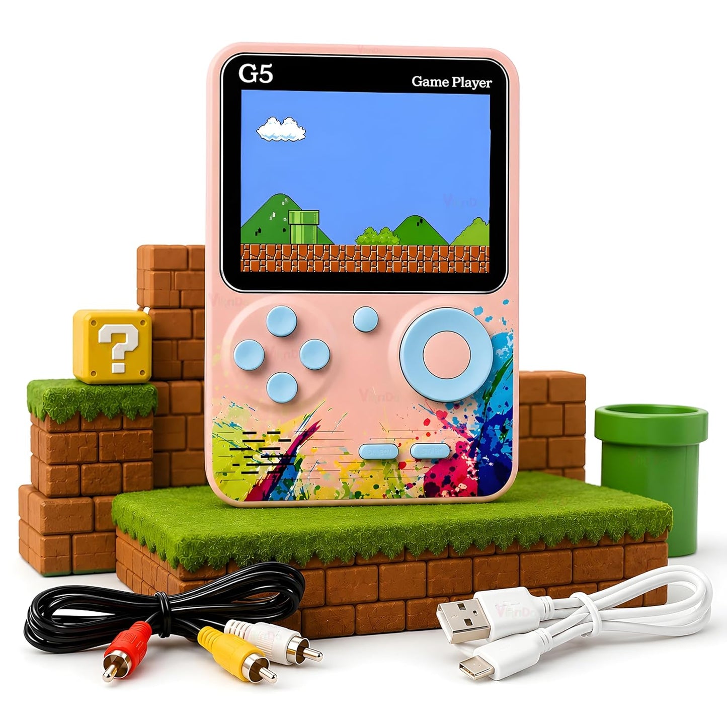g5 kids handheld game console