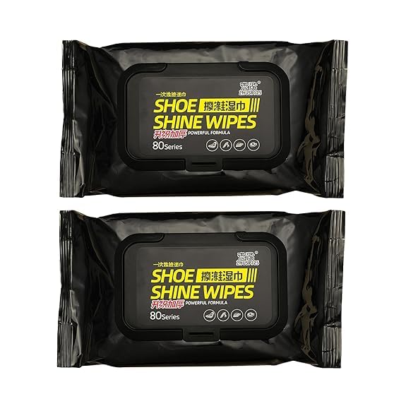 quick wipes for shoes cleaning (pack of 2)