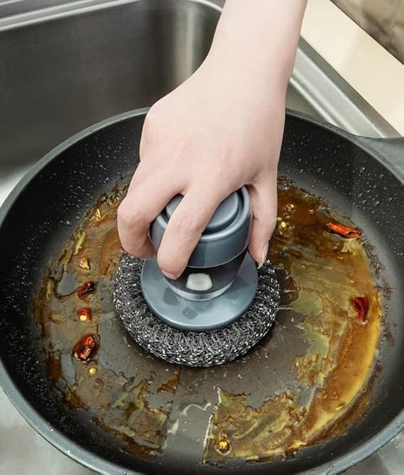 liquid dispensar palm brush