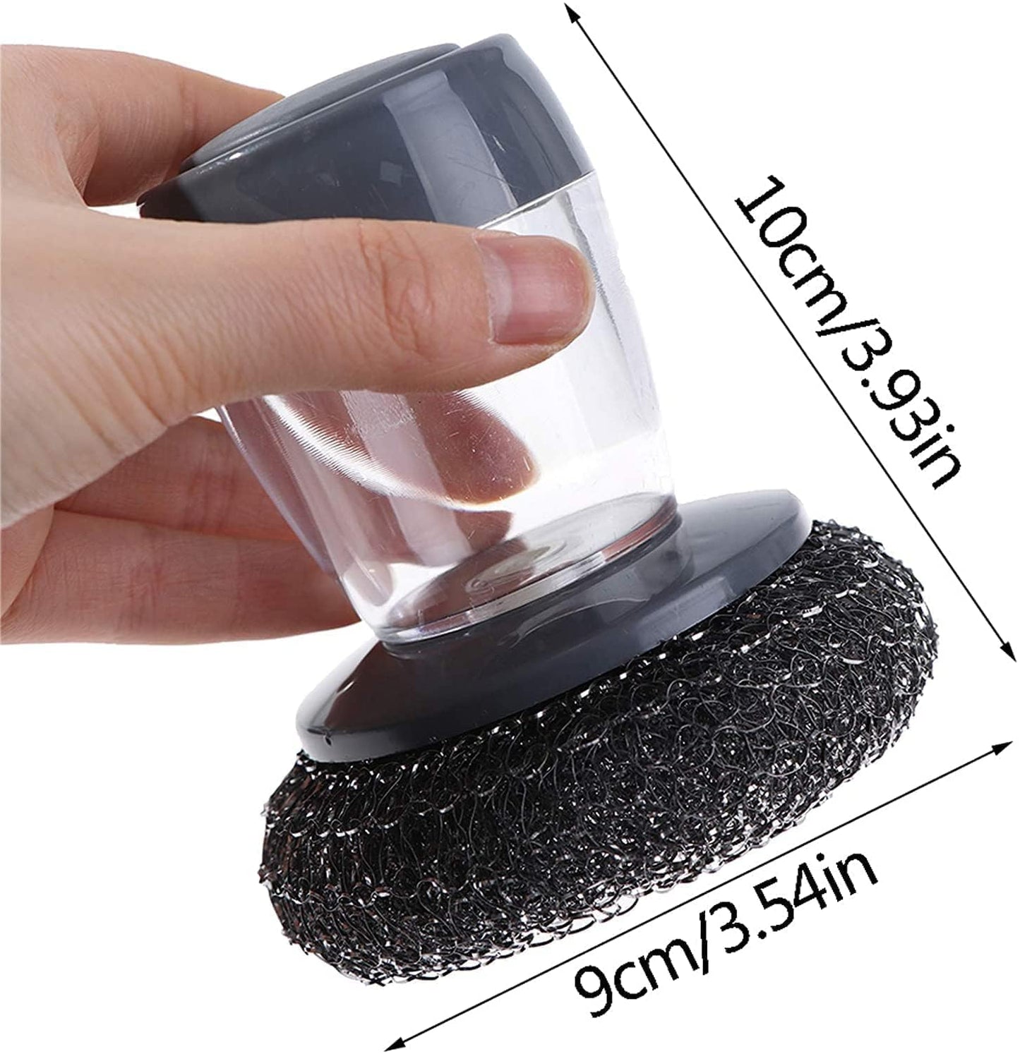 liquid dispensar palm brush