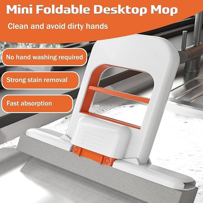 mini foldable desktop mop