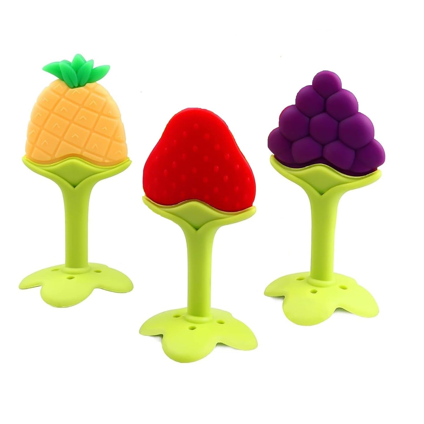 baby teething toys (pack of 3)