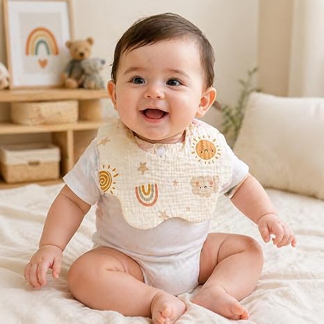 Baby Muslin Cotton Bib