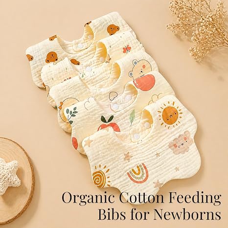 Baby Muslin Cotton Bib