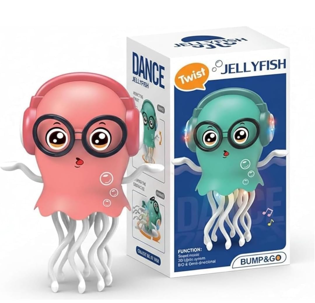 dancing jellyfish toy for kids with music