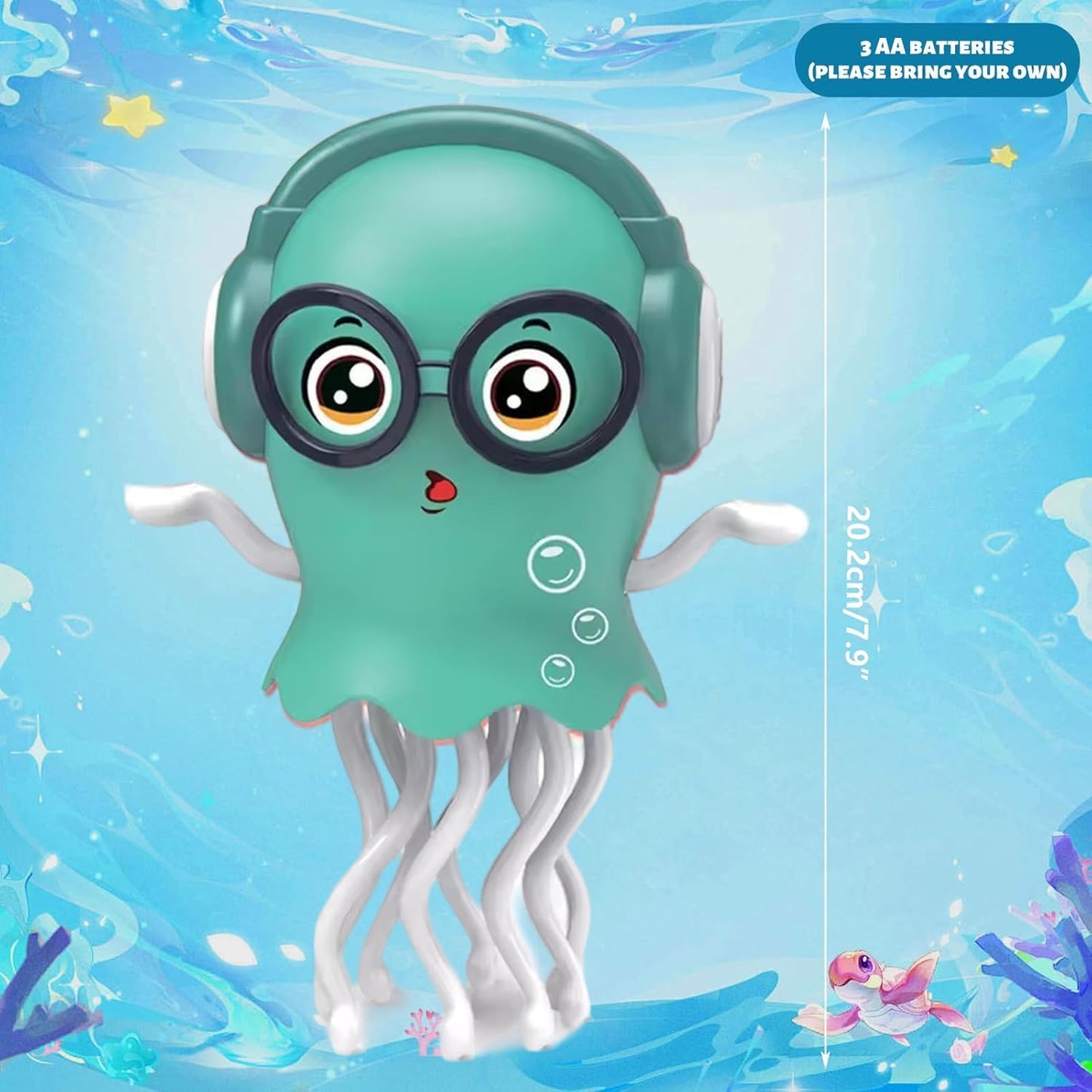dancing jellyfish toy for kids with music