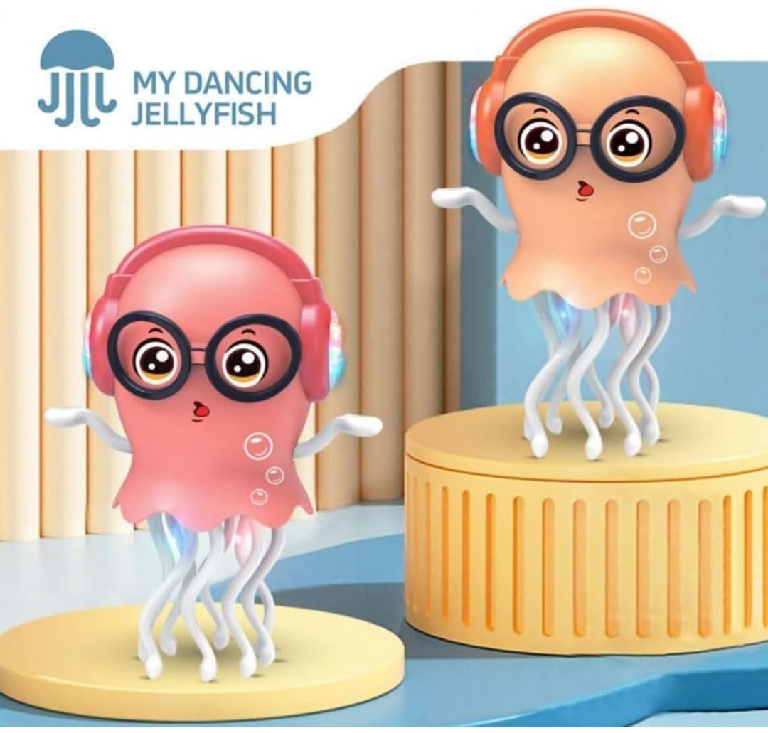 dancing jellyfish toy for kids with music