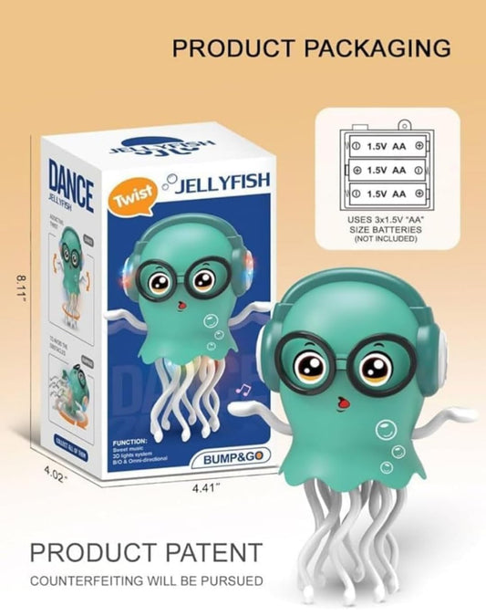 Dancing Jellyfish Toy for Kids with Music