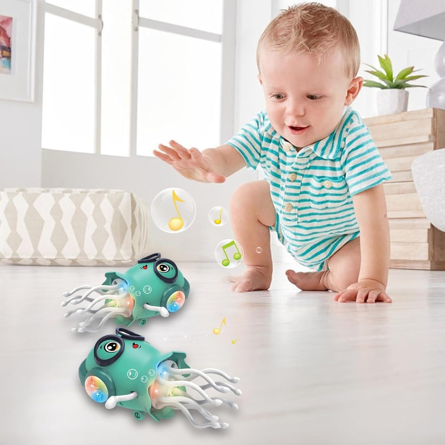 dancing jellyfish toy for kids with music