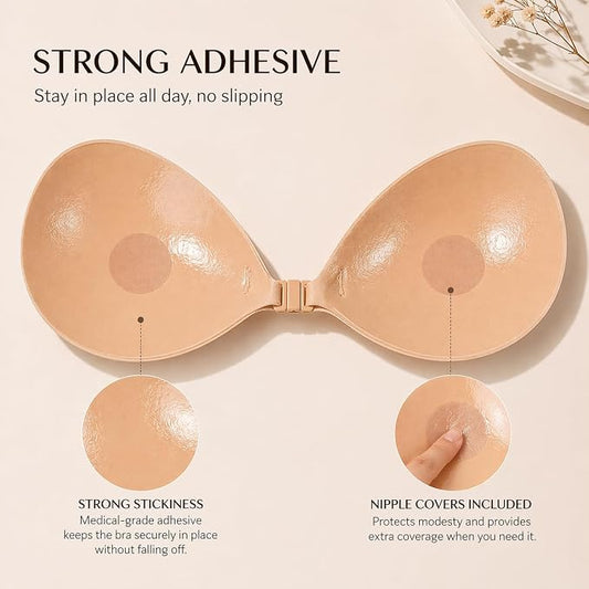 Strapless Adhesive Bra for Women